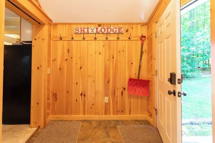 Lots of room in mud room