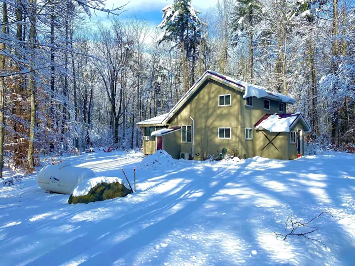 Beautiful winter wonderland. Skiing is great come on up