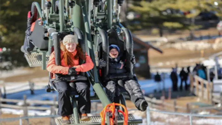Giant swing cranmore adventure park