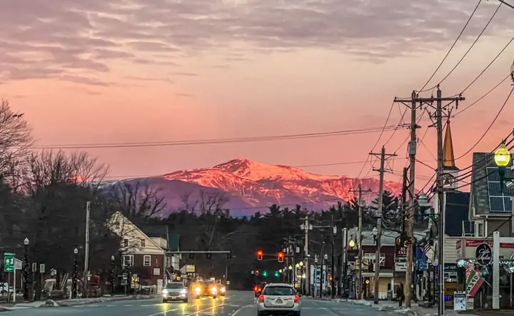 View from North Conway Village