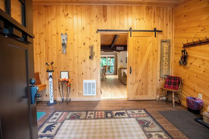 Mud room as you walk in