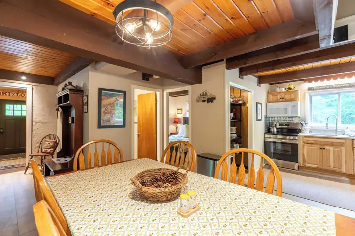 Huge table for family dining