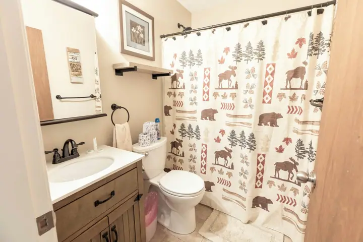 Full bath lower level