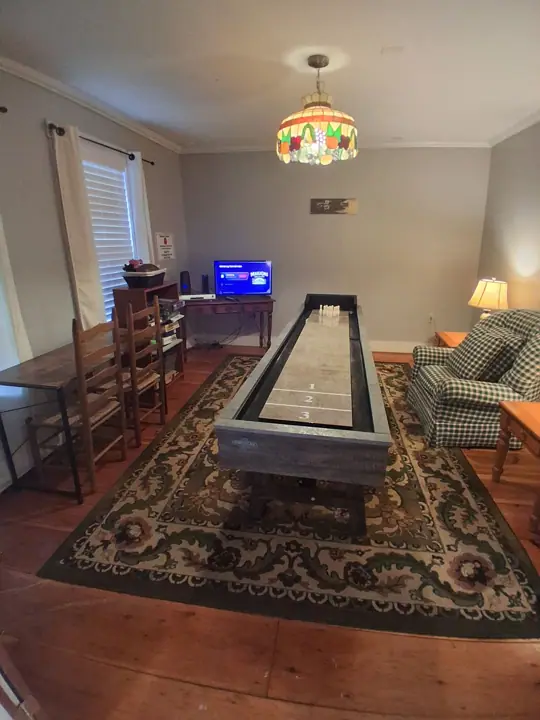 Game room with streaming tv