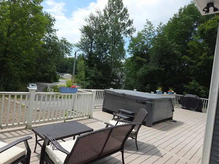 Deck in summer more furniture coming
