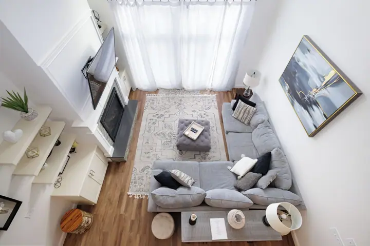View from upstairs