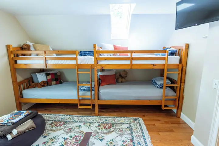 Kids just love the bunks