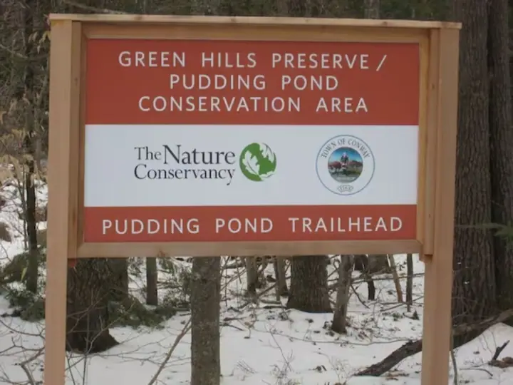 Nice walking, biking trail less then a mile down the road