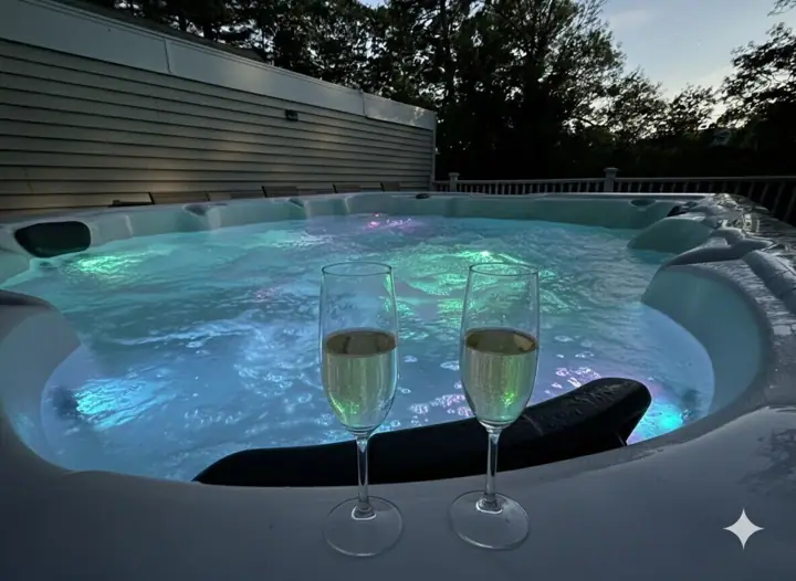 Village Home with Hot Tub #2