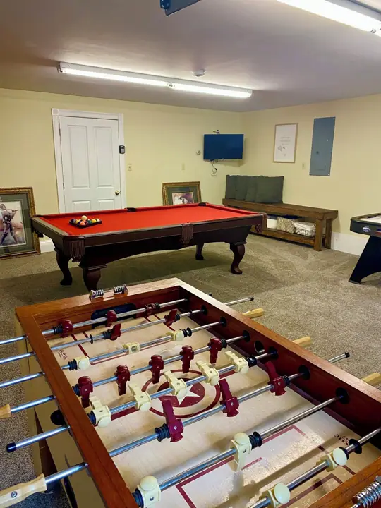 Kids will be in here forever, off the lower level floor living room