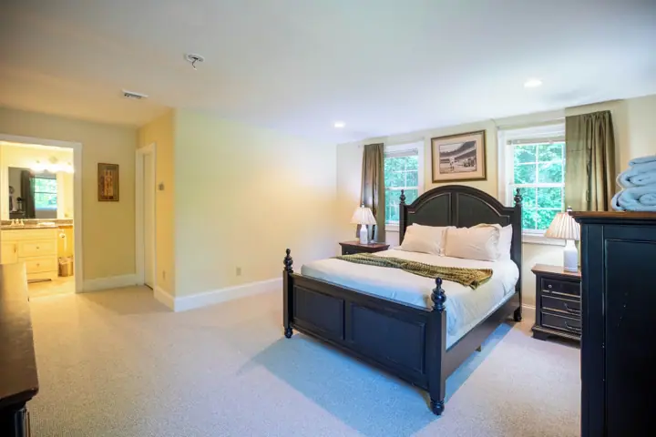 Master main floor with private bath