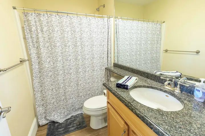 Private bath upper 4th bedroom